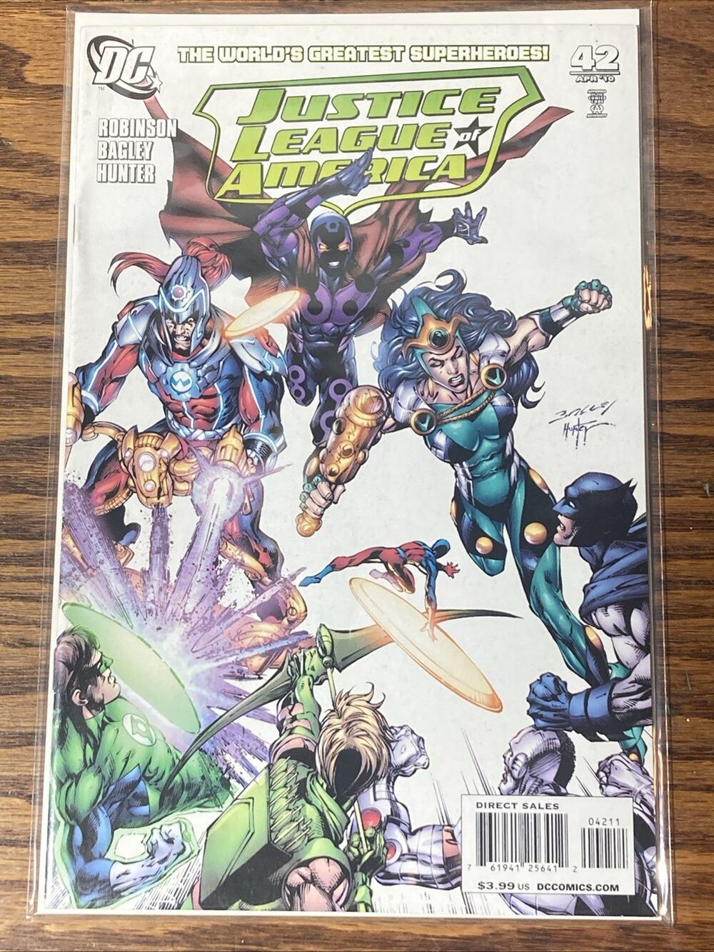 Justice League of America #42 Vol. 2 2010 DC Comics
